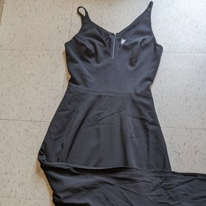 Dress The Population Black Maxi Formal Dress with pockets